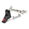 ZEV Pro Flat Trigger Bar Kit Small Black/Red