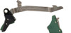 Timney Trigger Alpha Competn - Glock Gen 3-4 3lb Green