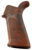 Hogue Overmolded, Hog 15431 Ar15 Beavertail    Grip Red Lava