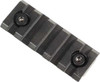 Guntec Removable Accy Rail - 2" Keymod Black