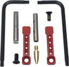 Kns Pin Kit Non-rotating - Gen St Ar15/m16 .154 Red