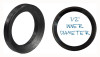 Yhm Crush Washer 1/2" For - 5.56/6.8spc/9mm Ar-15