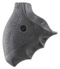 Ergo Grip Delta Grip S&w - J Frame Round Butt Black