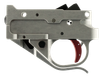 Timney Triggers Replacement Trigger, Timney 1022-2c-16  Rug 1022 Silvr Housing Red Shoe