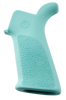 Hogue Rubber Grip, Hog 13034 Ar15 Grip    Aqua Rubber
