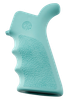 Hogue Rubber Grip, Hog 13024 Ar15 Grip Fg Aqua Rubber