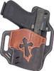 Versacarry Arc Angel Vintage Holster Owb Grey/Tan Size 4