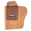 Uncle Mike's Leather Iwb Holster Size 4 Ambidextrous Brown