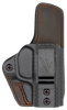 VERSA CARRY COMFORT FLEX CUSTOM IWB HOLSTER BROWN FOR S&W M&P SHIELD