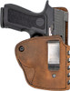 Vc Compound Holster Iwb Kydex/ - Leather Rh 1911 Style Sz 2 Brn