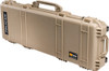 Pelican 1720 Protector Case W/ - Wheels 3 Pc Foam 42" Guns Tan