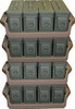 Mtm Ammo Can Tray For 4 .30cal - Metal Ammo Cans Flat Dark Erth