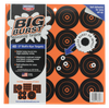 Birchwood Casey Big Burst, Bir 36348 Big Burst 3"  Targets               48pk