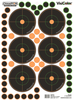 Champion Targets Visicolor, Champ 46135 3in Bulls Eye 5pk W/150 Pasters