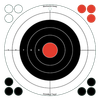 Birchwood Casey Stick-a-bull, Bir 33912 Stick-a-bull 12" Bullseye            5pk