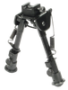 Leapers UTG Tactical OP Bipod Rubber Feet 6.1-7.9in Cntr Ht