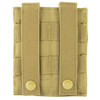 Ncstar Vism Dbl Pistol Mag Pch Tan