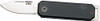 Bear & Son Slip Joint Folder - 1.5" Black/ss Alumimun Handle