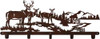Rivers Edge Deer Wall Mounted - Laser Cut Metal Rack