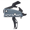 RISE ARMAMENT ICONIC DUAL-BLADE TWO-STAGE TRIGGER GRAY