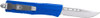 Cobratec Small Sidwinder Otf - Blue 2.5" Drop Point
