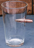 2 Monkey Bullet Pint Glass - With A .50 Cal Bullet