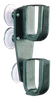 Rugged Gear Suction Cup, Rugged 10020 Dbl Gun Rack Suction Cup