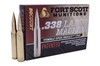 Fort Scott Munitions 338 Lapua Magnum 250 Grain 20/box Centerfire Rifle Ammunition 338-250-SBV1