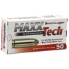 Maxxtech 9MM, 115gr, FMJ - 50 Rounds [MPN: PTGB9MMB]