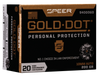 Speer Gold Dot 10MM ACP, 200gr, HP - 20 Rounds [MPN: 54000GD] (604544646672)