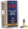 CCI SGB .22 LR, 40gr, LFN - 50 Rounds