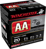 Winchester AA Target 20 GA, 2-3/4in. 7/8oz. #9 Shot - 25 Rounds [MPN: AA209]