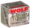 Wolf Military Classic 7.62X39MM, 124gr, HP - 1000 Rounds [MPN: MC762BHP]