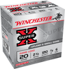 Winchester Super-X 20 GA, 2-3/4in. 7/8oz. #6 Shot - 25 Rounds [MPN: XU206]