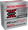Winchester Smoke & Noise Blank .22 SHORT, Blanks - 50 Rounds [MPN: X22SBW]