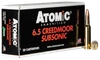 Atomic Ammunition 6.5 CREEDMOOR, 130gr, HPBT - 20 Rounds