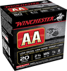 Winchester AA Target 20 GA, 2-3/4in. 7/8oz. #8 Shot - 25 Rounds [MPN: AA20FL8]