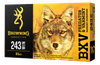 Browning BXV .243 WIN, 65gr, Polymer Tip - 20 Rounds [MPN: B192302431]