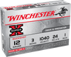 Winchester Super-X 12 GA, 3in. 24 Pellet 1 Buckshot - 5 Rounds [MPN: XB1231]