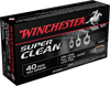 Winchester Super Clean .40 S&amp;W, 120gr, FMJ - 50 Rounds [MPN: W40SWLF]