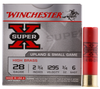 Winchester Super-X High Brass 28 GA, 2-3/4in. 3/4oz. #6 Shot - 25 Rounds [MPN: X286]
