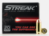 Ammo Inc Streak .45 ACP, 230gr, JHP - 20 Rounds [MPN: 45230JHPSTRK]