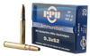 PPU Metric Rifle 9.3X62MM Mauser, 285gr, JSP - 20 Rounds [MPN: PP9362]