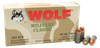 Wolf Military Classic .380 ACP, 94gr, FMJ - 1000 Rounds [MPN: MC917FMJ]