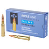 PPU Metric Rifle 7.62X54MM RUSSIAN, 182gr, FMJ - 20 Rounds [MPN: PP76254F]