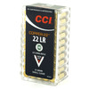 CCI Copper-22 .22 LR, 21gr, CPHP - 50 Rounds [MPN: 925CC]