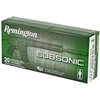 Remington Subsonic .300 AAC BLACKOUT, 220gr, OTM - 20 Rounds [MPN: 28430]