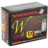 Winchester Defender .380 ACP, 95gr, JHP - 20 Rounds [MPN: W380D]