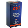 CCI Quiet-22 .22 LR, 45gr, LRN - 50 Rounds [MPN: 975CC]