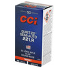 CCI Quiet-22 .22 LR, 45gr, LRN - 50 Rounds [MPN: 975CC]